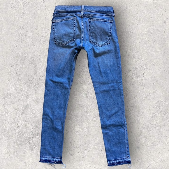 Rag & Bone Distressed Denim Jeans Women Size 25 - Picture 4 of 10